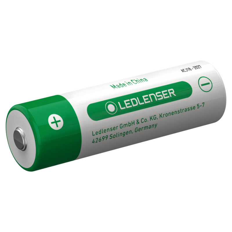 LEDLENSER 21700 li-ion batterie rechargeable 4800mah pour p7r core/work/uv/signature, h7r core/work/signature