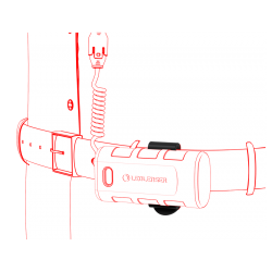 LEDLENSER Clip de ceinture pour système connect type a - Image 4
