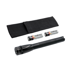 Maglite Lampe torche Mini R6 noire avec étui livrée en blister Holster pack - Image 2