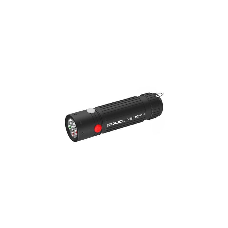 LEDLENSER Triple color lampe de poche solidline st6 tc 50 lumen ip54 lumière blanche, rouge et vert
