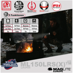 Maglite Lampe torche LED Rechargeable ML150LRS - Image 3