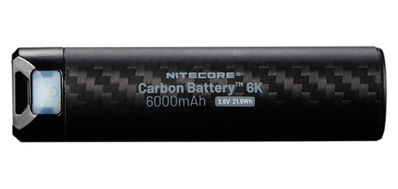 Nitecore Batterie externe en carbone 6k - 6000mah