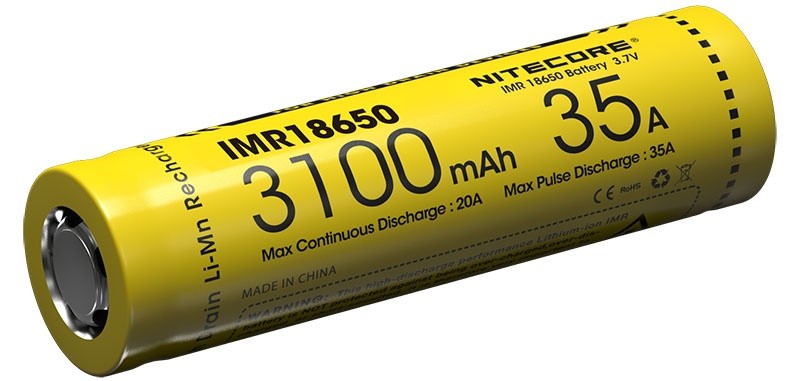 Nitecore Accus imr18650
