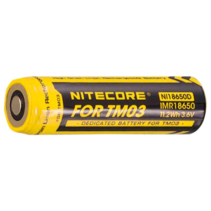Nitecore Accus li-ion 18650 pour tm03