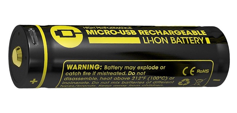 Nitecore Accus li-ion 18650 - 3400mah