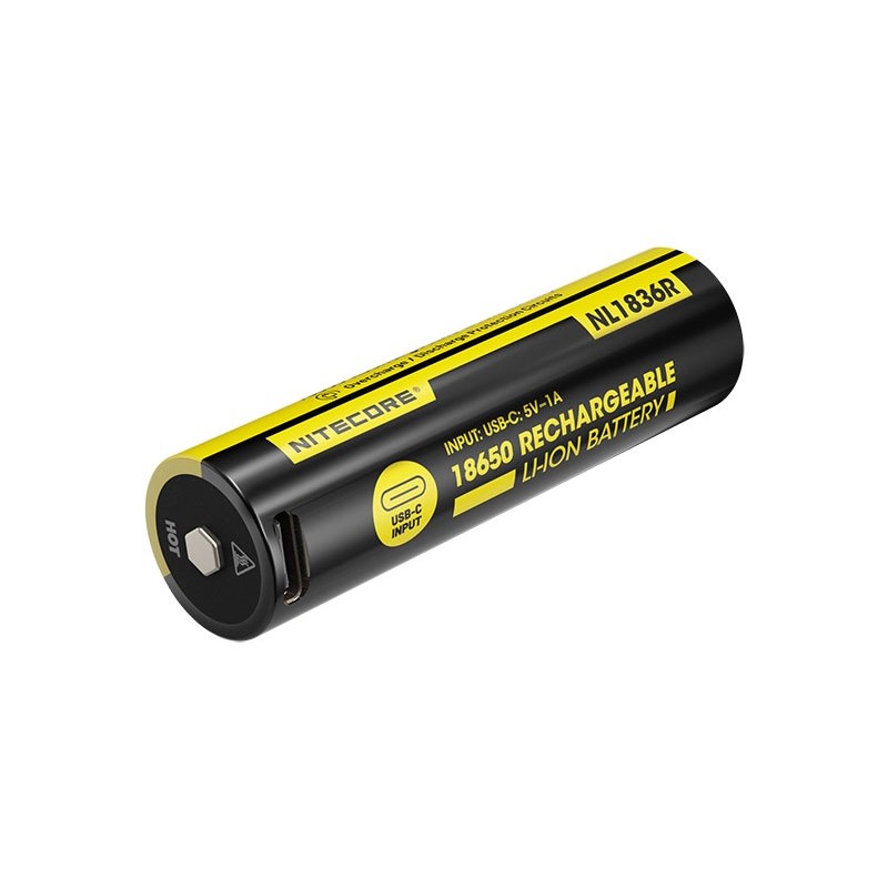 Nitecore Accus li-ion 18650 - 3600mah