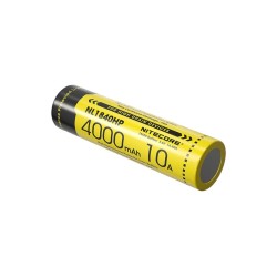Nitecore Accu li-ion 18650 hautes performances 10a - capacité 4000mah - Image 3