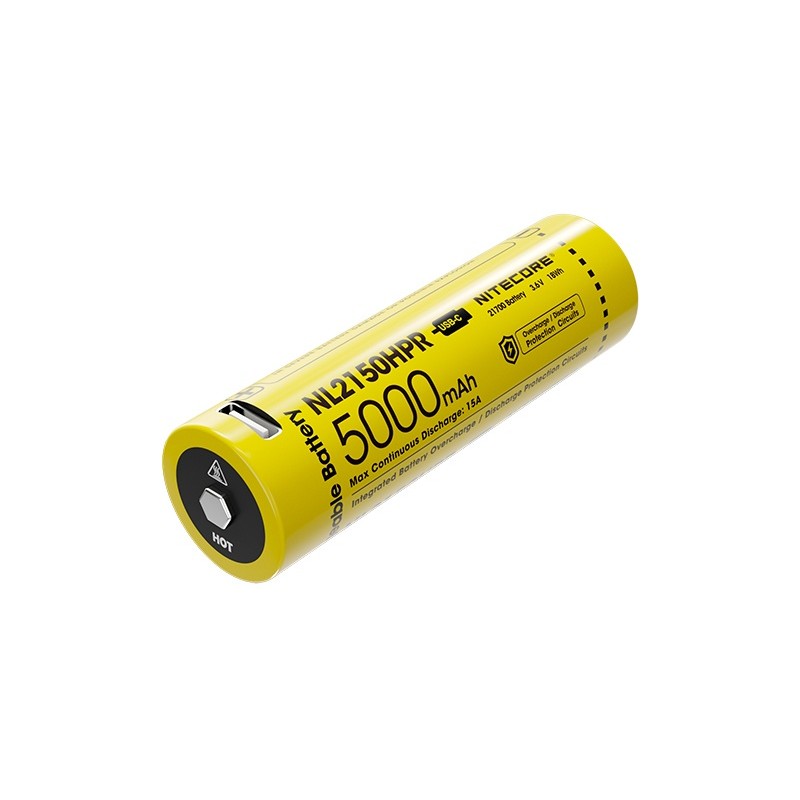 Nitecore Accus li-ion 21700 - 5000mah