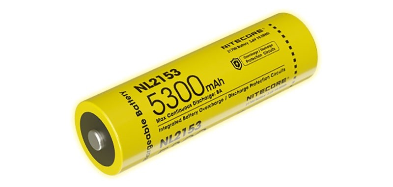 Nitecore Accus li-ion 21700
