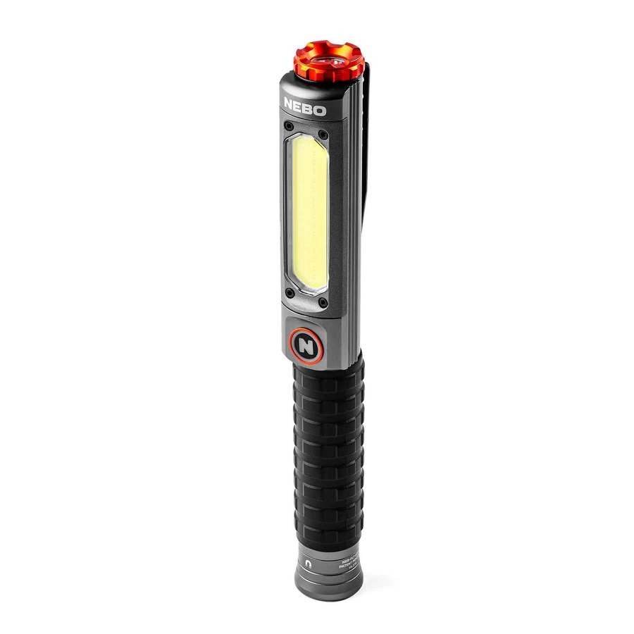 Neb0 Nebo big larry pro+ – lampe led rechargeable puissante - 600 lumens